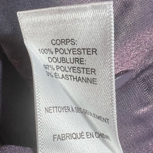 ASTR | Shimmery Iridescent Fairy Cut Out Shivani Slip Dress Lavender Shine | S - Picture 14 of 15